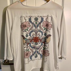 Blouse flower stamp, TRUCCO L